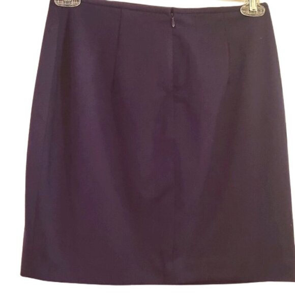 Calvin Klein - career skirt, size small, plum - Picture 4 of 7